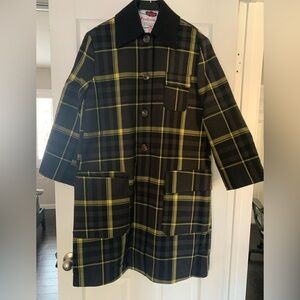 M Missoni jacket, Italian size 40, black and yellow plaid